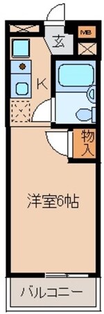 ヴィラ武蔵野の物件間取画像